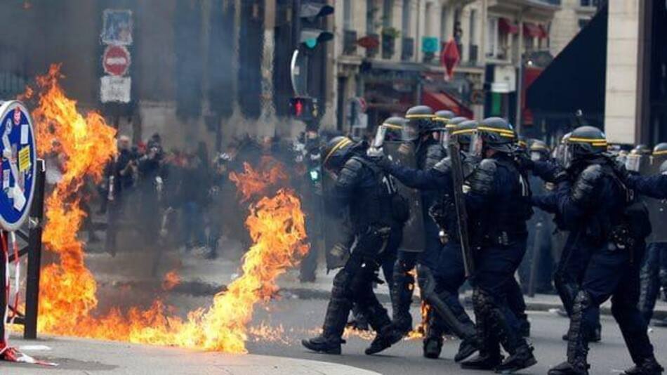 Protestas en París