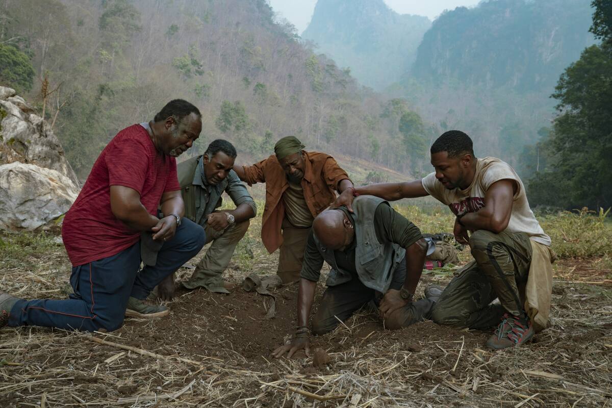 5 sangres. Foto: Netflix.