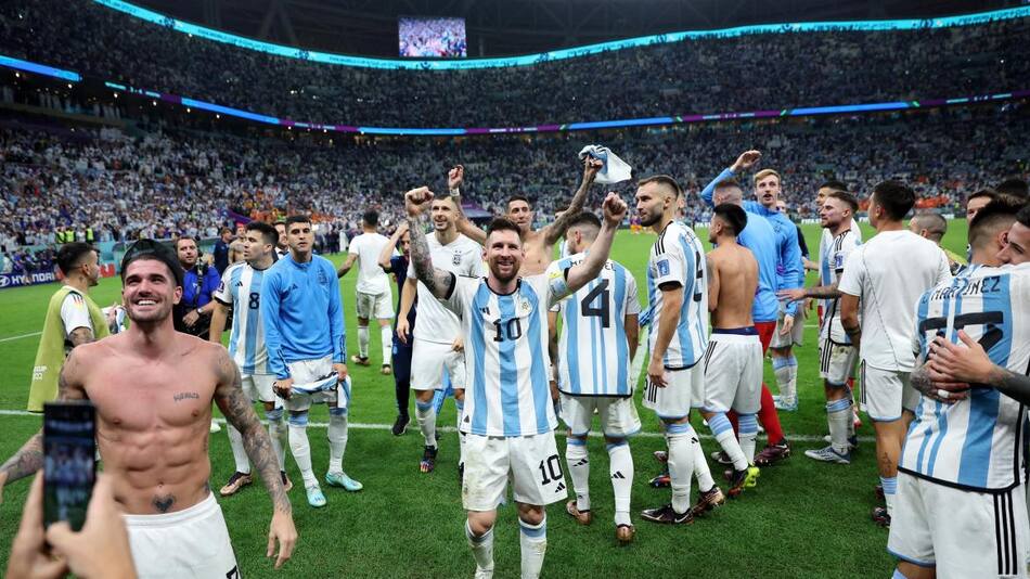 Argentina vs Países Bajos, Qatar 2022. Foto: NA