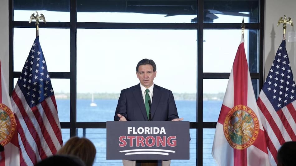 El gobernador de la Florida, Ron DeSantis (Foto: EFE)