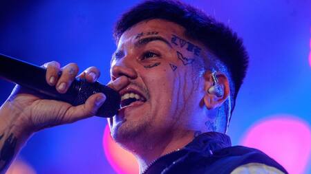 Duki, artista. Foto: Télam