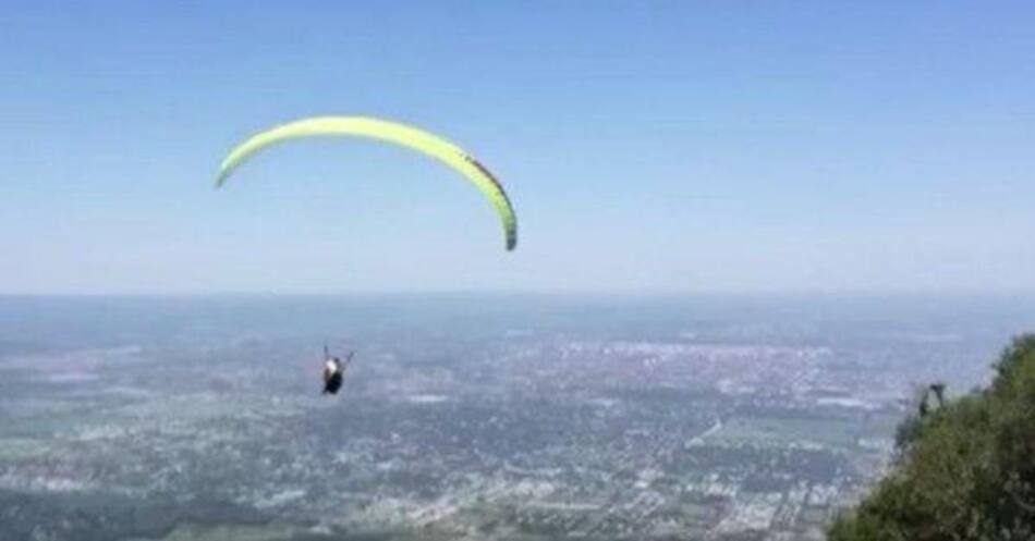 Parapente - accidente