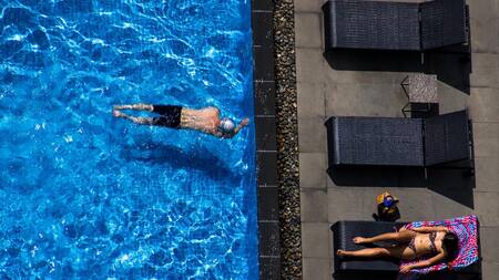 Piletas de natación. Reuters.