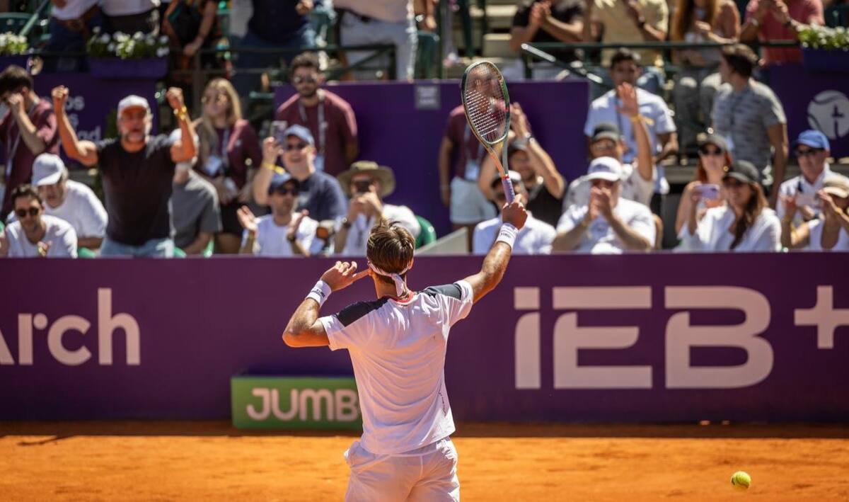 Tomás Etcheverry en el Argentina Open.