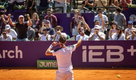 Tomás Etcheverry en el Argentina Open.