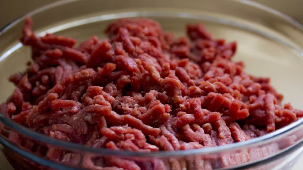 Hallaron Escherichia coli en carne picada de. Foto: Redes sociales.