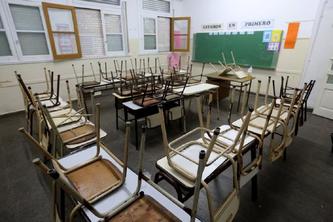Gremios docentes anunciaron paro nacional para el 24 de febrero y 5 de marzo. Foto, archivo, NA.