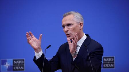 Jens Stoltenberg, secretario general de la OTAN. Foto: Reuters.