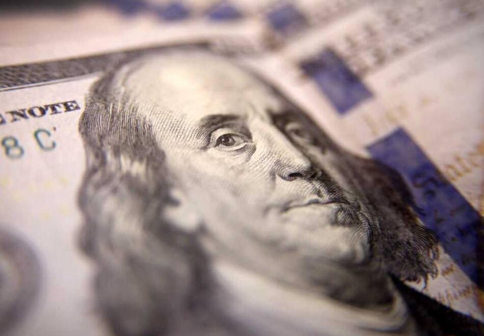 Dólar, Dólares, billetes de dólar, foto NA