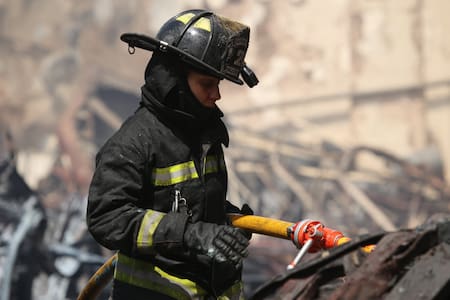 Bomberos. Foto: @bomberosRA