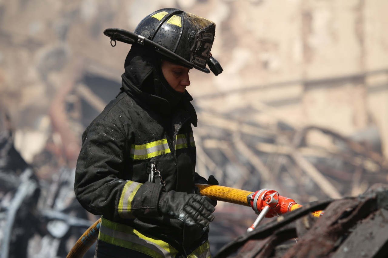 Bomberos. Foto: @bomberosRA