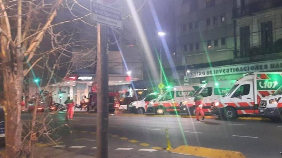 Alberto Crescenti confirmó que son cinco los fallecidos. Foto: NA.