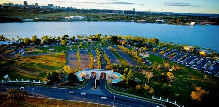 Pontão Lago Sul, en Brasil. Foto: pontao.com.br.