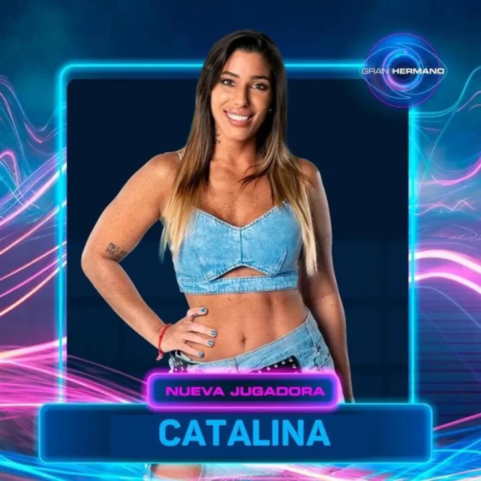 Catalina, nueva participante. Foto: Telefe.