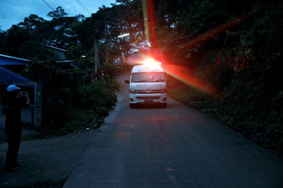 Rescate de niños en cueva de Tailandia (Reuters)