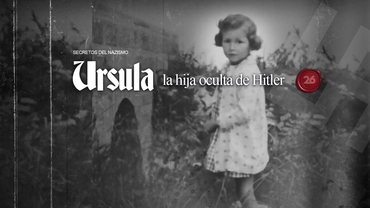 Úrsula, la hija oculta de Hitler. Foto: Canal 26.