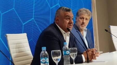 Chiqui Tapia y Sergio Marchi, fútbol argentino