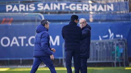 Luis Campos; PSG. Foto: Reuters.