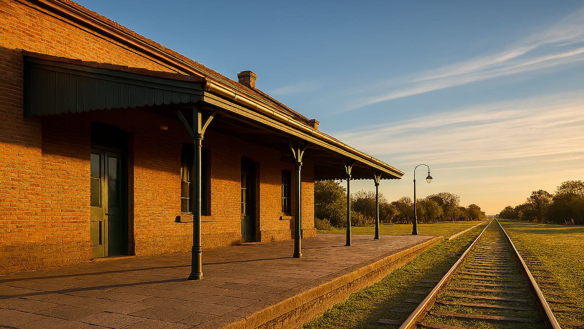 El pueblo bonaerense detenido en 1894: tiene menos de 90 habitantes, pocas cuadras y un tren histórico que aún marca su identidad