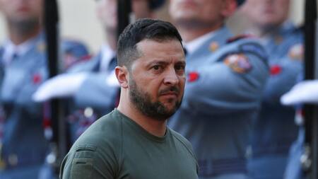 Volodimir Zelenski, presidente de Ucrania. Foto: Reuters.