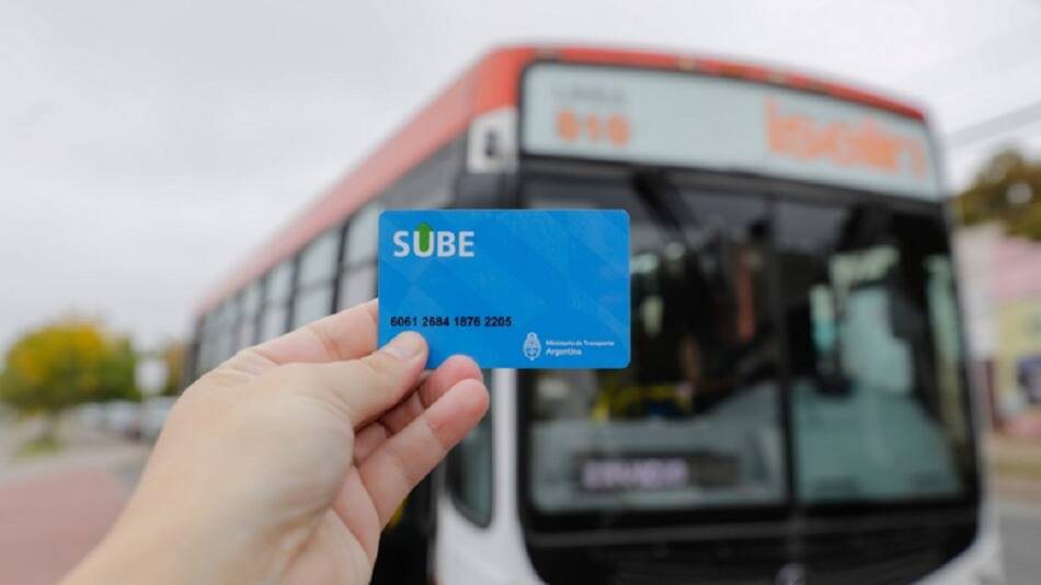 SUBE. Foto: NA