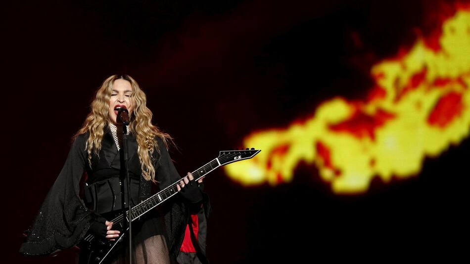 Madonna abrió su gira musical. Foto: Reuters.
