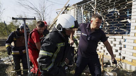 Rusia lanzó un mortal ataque nocturno en Ucrania. EFE