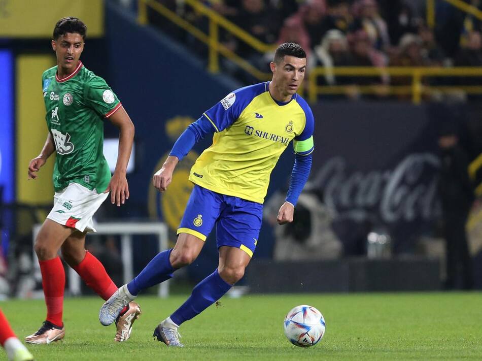 Cristiano Ronaldo 7; debut oficial en Al-Nassr. Foto: Reuters.