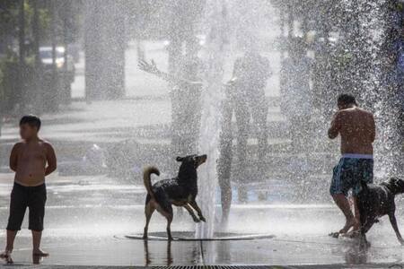 Ola de calor en Argentina, NA