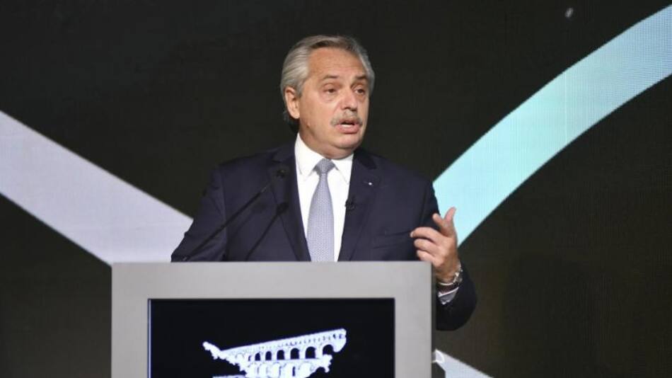 Alberto Fernández en la Convención Anual de la Cámara Argentina de la Construcción