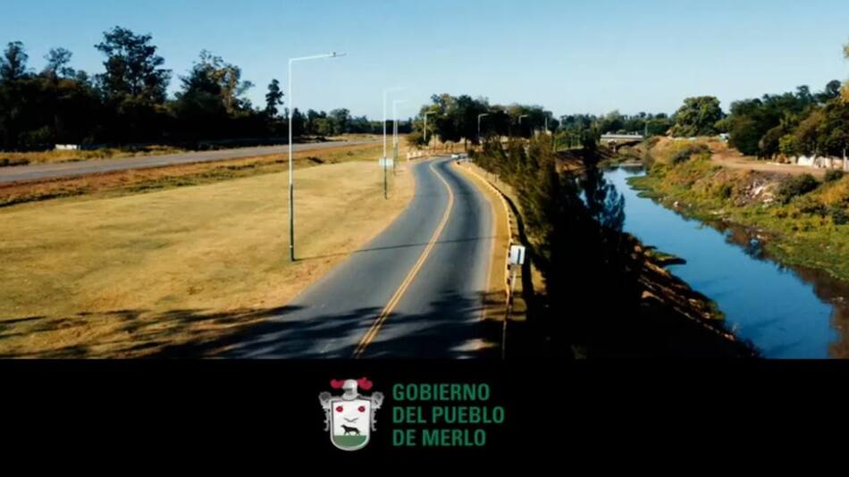 Camino Diego Armando Maradona, Municipio de Merlo