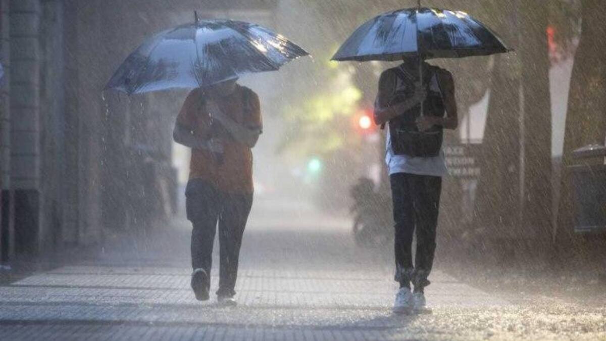 Lluvias. Foto NA.