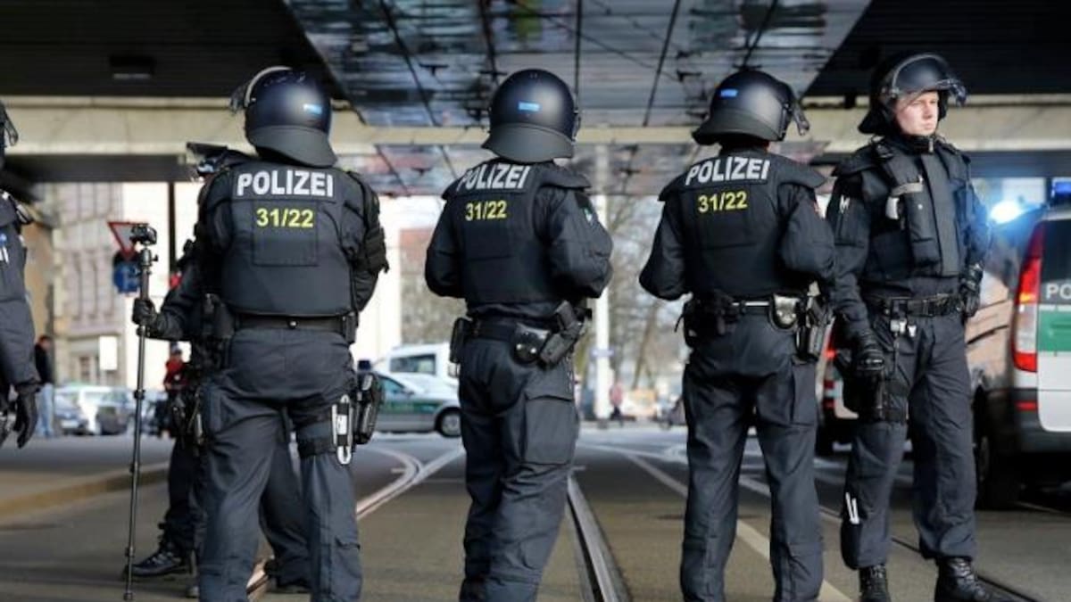 Policía de Alemania.