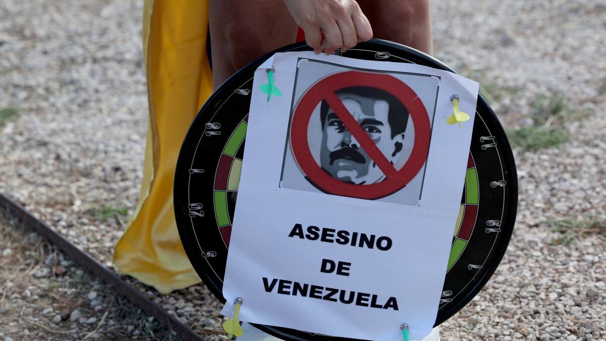Manifestaciones contra Nicolás Maduro tras las elecciones en Venezuela. Foto: Reuters.
