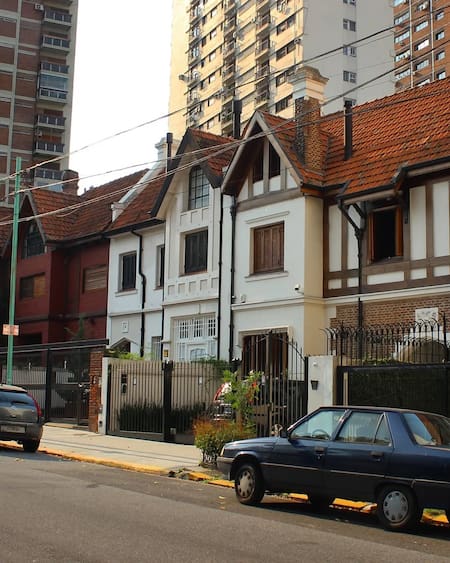 Una casa típica de Colegiales. Foto: Instagram @epic.buenosaires