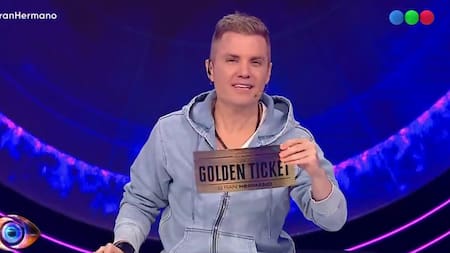 Santiago del Moro anunció el Golden Ticket para esta nueva temporada. Foto: captura Telefe.
