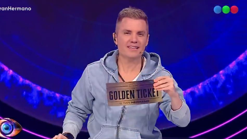Santiago del Moro anunció el Golden Ticket para esta nueva temporada. Foto: captura Telefe.