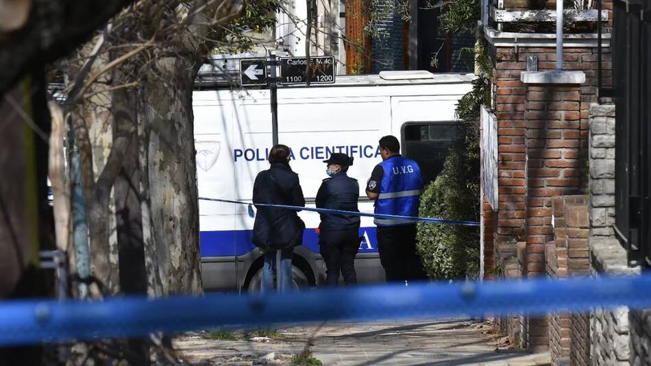Policía científica. Foto: Télam