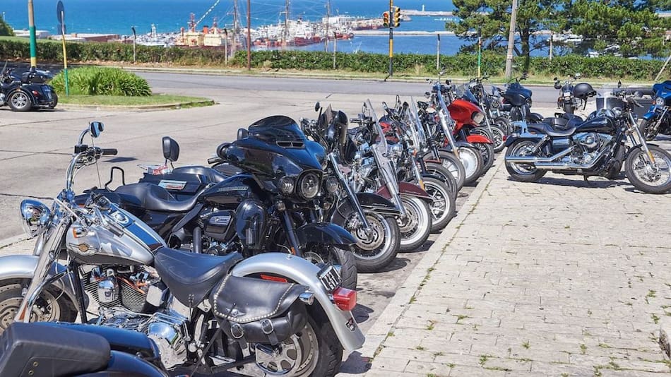 Encuentro internacional de Harley Davison 2023. Foto: Instagram/ @harley.club.mardelplata