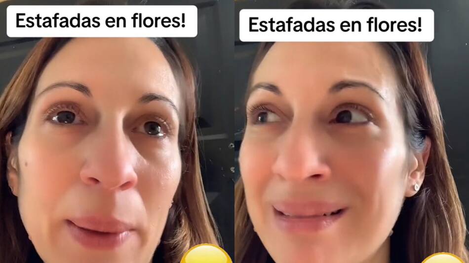 Fueron estafadas por un local de ropa. Fotos: captura video.