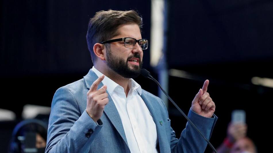Gabriel Boric, presidente de Chile. Reuters.