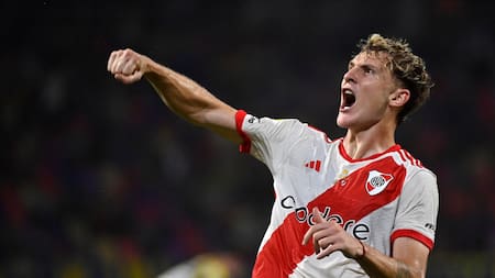 Facundo Colidio; River vs Rosario Central. Foto: NA