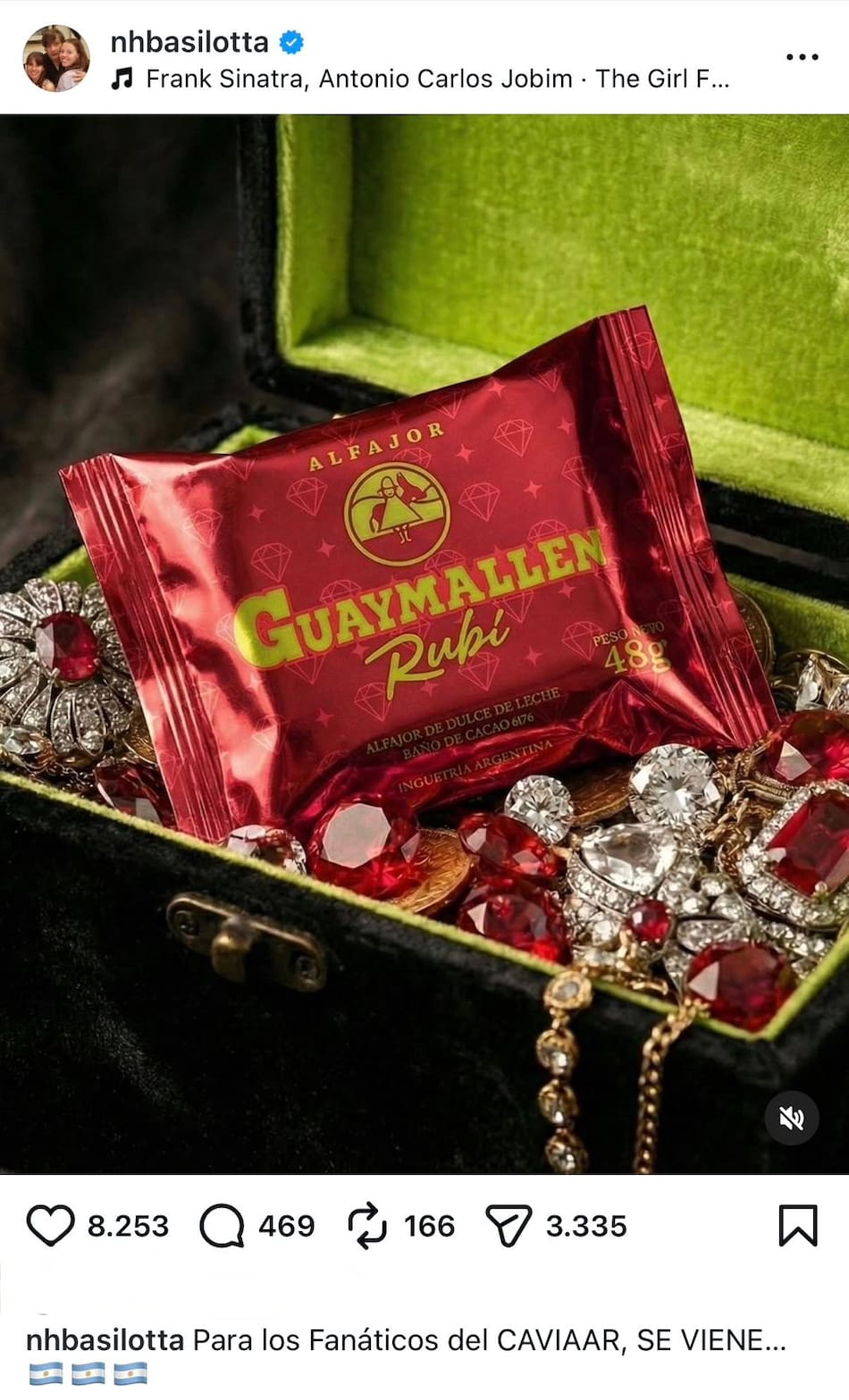 Guaymallén celebra 80 años con el lanzamiento del nuevo alfajor Rubí