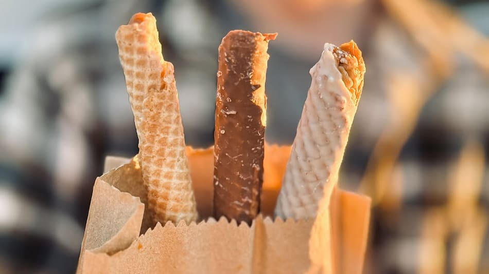 Cubanitos rellenos de dulce de leche en Bahía Blanca.