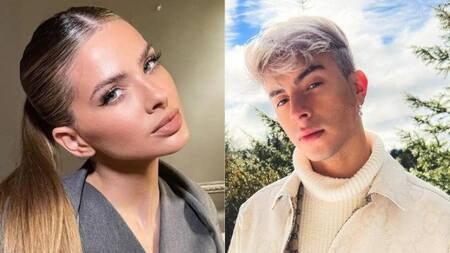 Rusherking y China Suárez. Foto: NA.