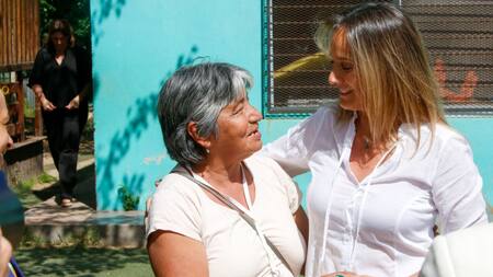 Malena Galmarini, obras Aysa.