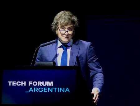 Discurso de Javier Milei.