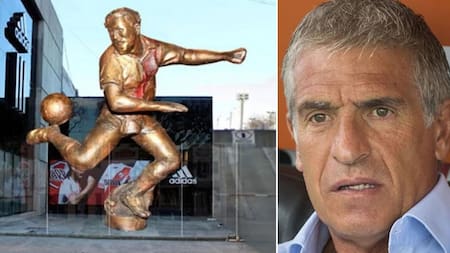 Omar Labruna - Estatua - River Plate - Fútbol