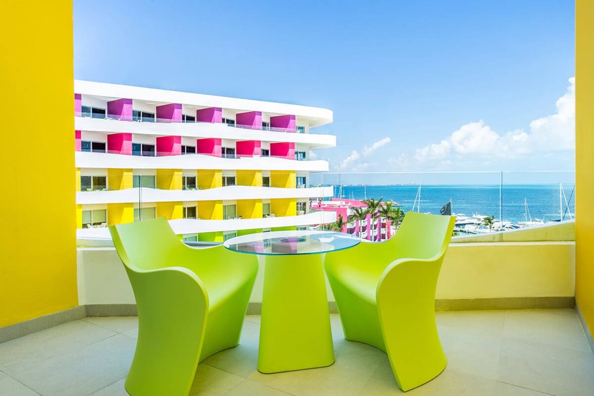 Temptation, el jugado hotel para adultos en Cancún. Foto: Temptation