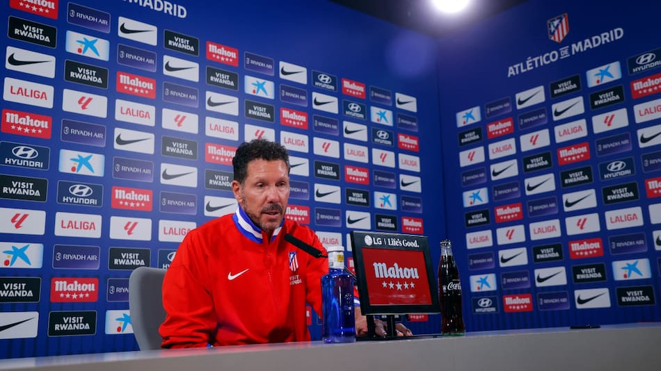 Conferencia de prensa de Diego Simeone.